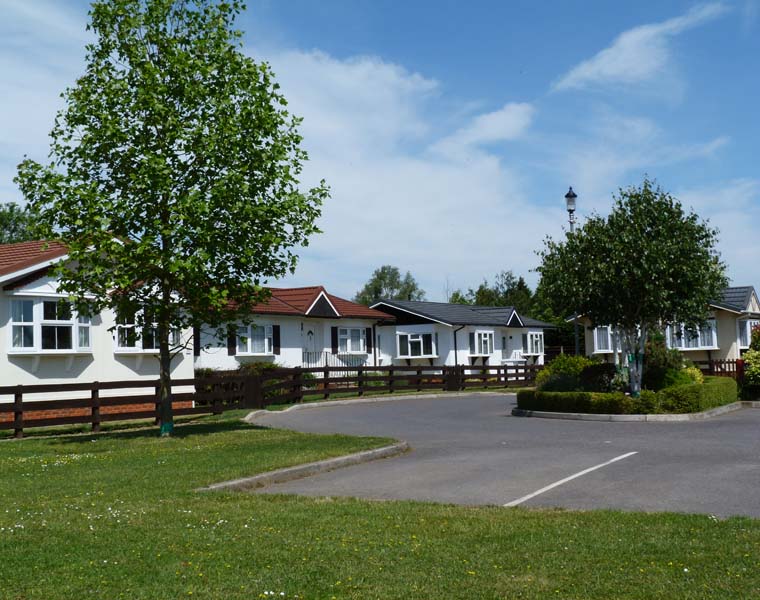 Ferndale Park and its central green area