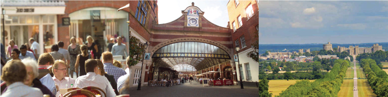 The Old Station and the Long Walk Windsor