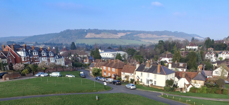 Dorking is close to Merrywood Park Box Hill Surrey